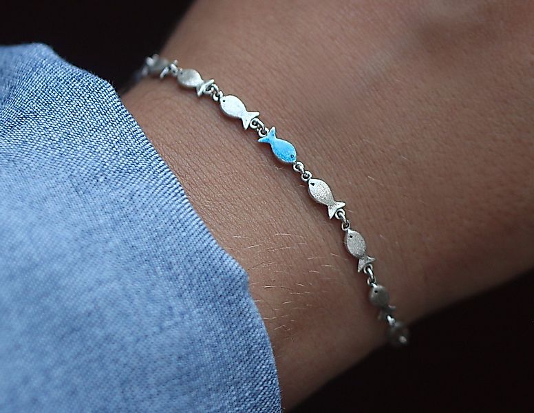 Villa Sorgenfrei Schmuckmanufaktur Silberarmband Armband Gegen den Strom 92 günstig online kaufen