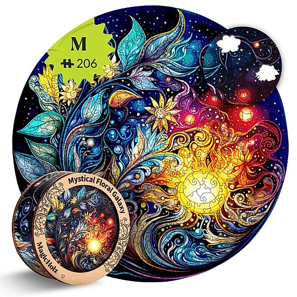 MagicHolz Puzzle MagicHolz Mystische Blumen Galaxie günstig online kaufen