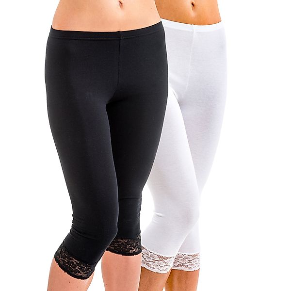 HERMKO Caprileggings 5722 2er Pack Damen günstig online kaufen