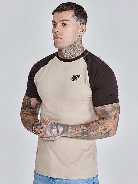 Siksilk T-Shirt SikSilk Herren Beige Braun günstig online kaufen