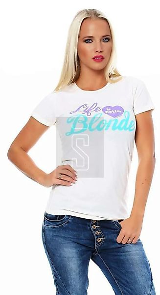 Local Celebrity Damen T-Shirt Kurzarmshirt Shirt BLONDE günstig online kaufen