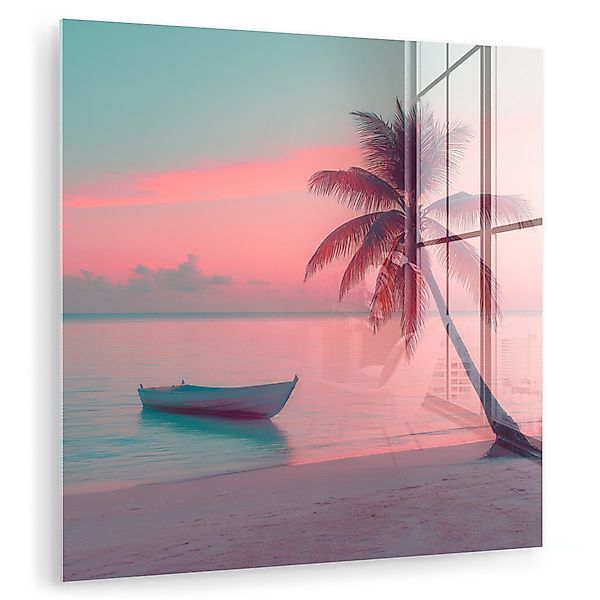 MuchoWow Acrylglasbild Meer - Boot - günstig online kaufen