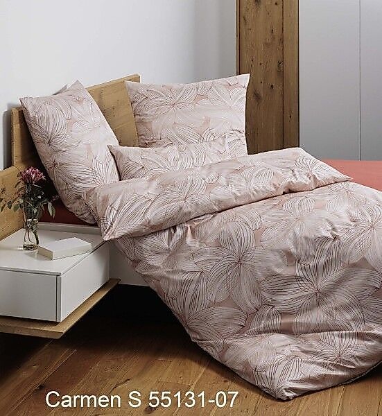 Janine Janine Interlock-Jersey Bettwäsche CARMEN S 55131 sand taupe Größe: günstig online kaufen