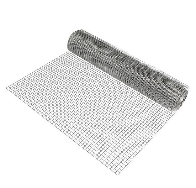 pro.tec Gartenzaun, Drahtgitter 1x25m Schweißgitter Volierendraht 4-Eck ver günstig online kaufen