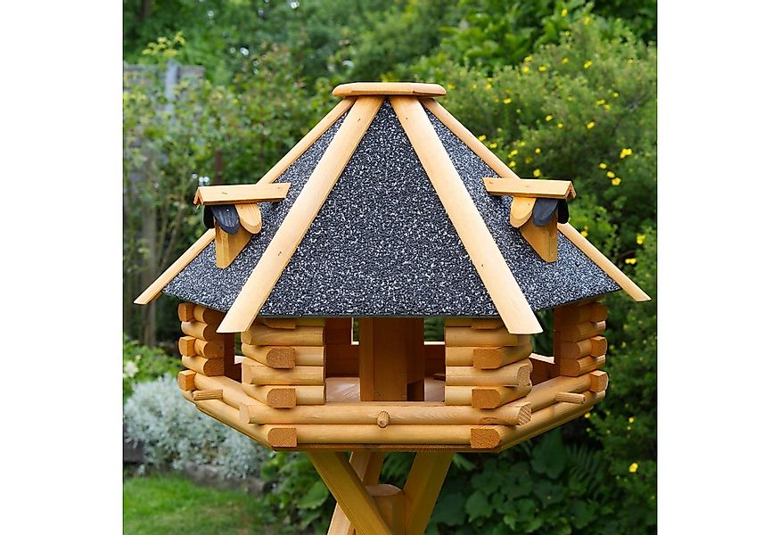 DSH DEKO SHOP HANNUSCH Vogelhaus Vogelhaus V13 XXL Stein Solar günstig online kaufen