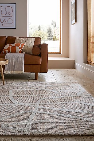FLAIR RUGS Teppich »Micah«, rechteckig, 12 mm Höhe, Hoch-niedriger Flor in günstig online kaufen