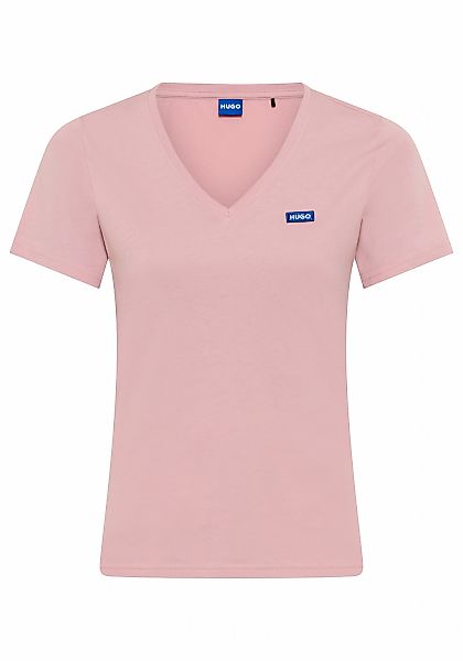 HUGO Blue T-Shirt "Classic Tee", mit Rundhals, Logodruck günstig online kaufen