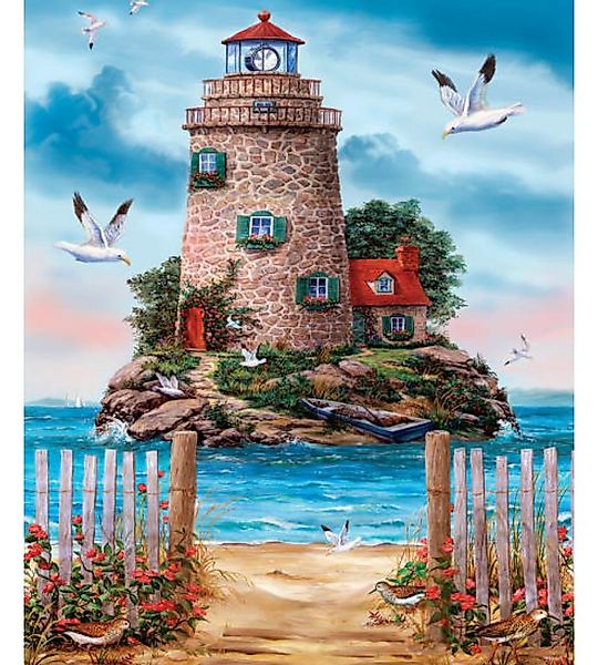 Rötting Design Malen nach Zahlen Diamond Painting Set 5D DIY Motiv romantis günstig online kaufen