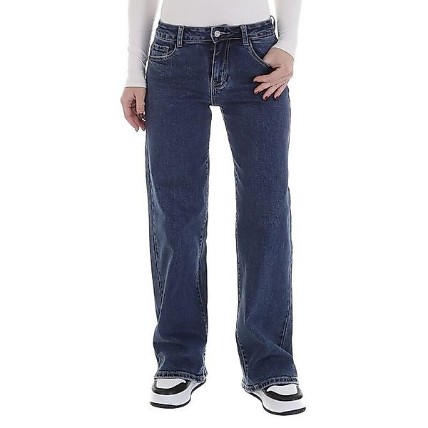 Ital-Design Weite Jeans Damen Freizeit (88836929) Used-Look Stretch Relaxed günstig online kaufen