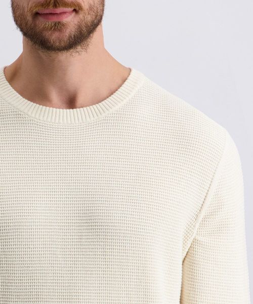 Pierre Cardin Rundhalspullover mit Struktur günstig online kaufen