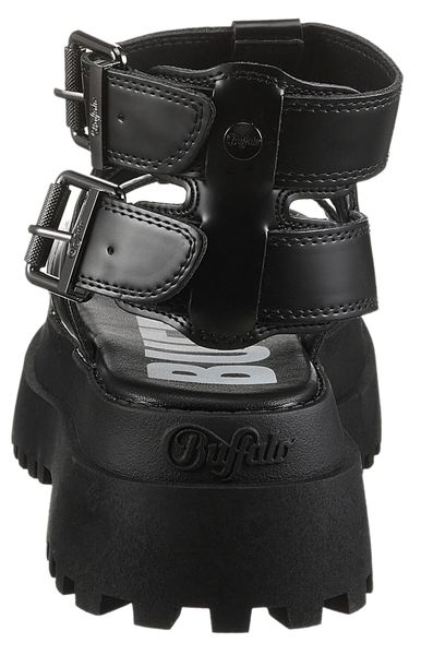 Buffalo PLUTO GLD Sandalette, Plateausandale, Festival-Sandale günstig online kaufen