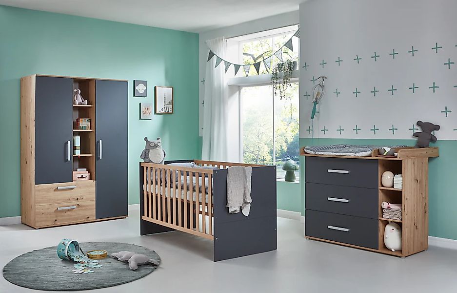 arthur berndt Babyzimmer-Komplettset "Babyzimmer-Set "Alessio" 3-teilig, An günstig online kaufen