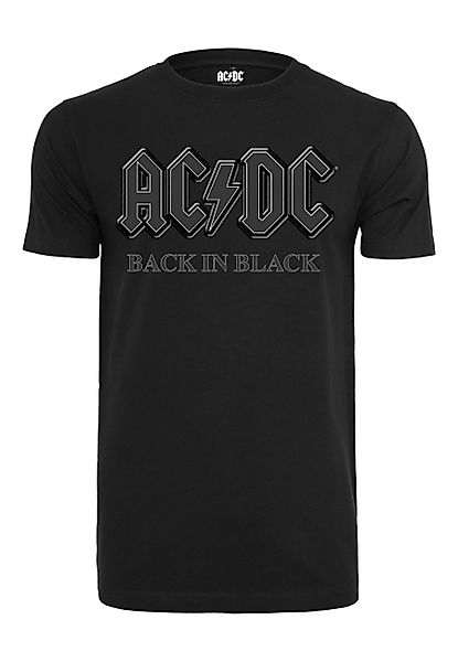 Merchcode T-Shirt Merchcode Herren ACDC Back günstig online kaufen