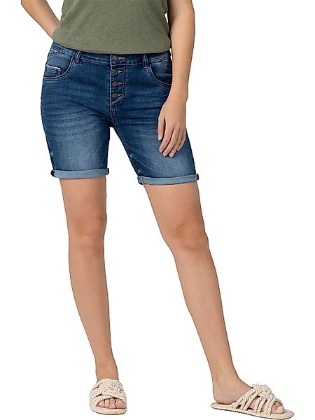 TIMEZONE Damen Jeans Short Regular JillyTZ - Regular Fit Blau - Rich Royal günstig online kaufen