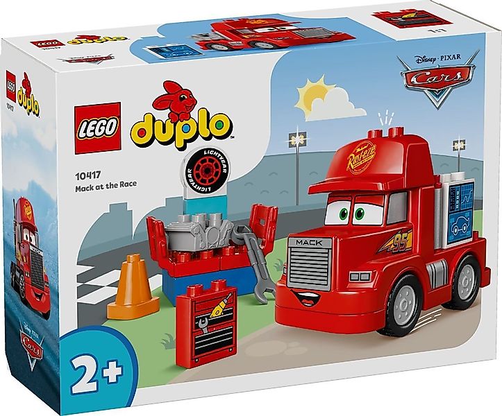 LEGO® Duplo 10417 Mack beim Rennen Spielbausteine günstig online kaufen