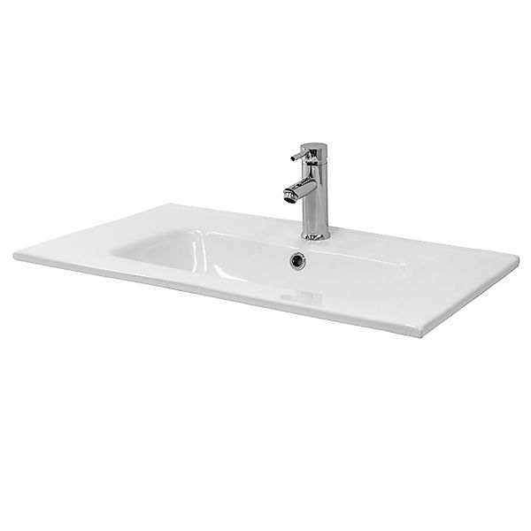 LuxeBath Waschbecken Aufsatzwaschbecken aus Keramik für günstig online kaufen