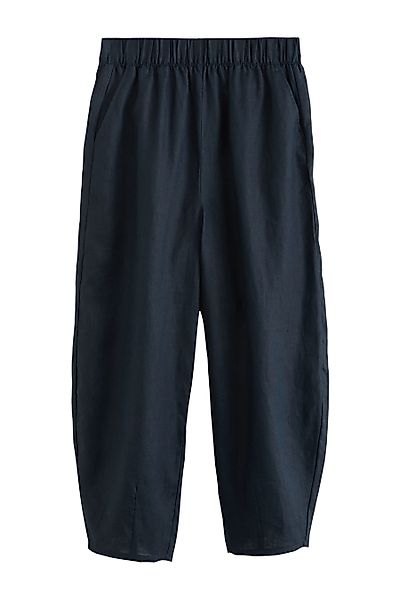 Next Leinenhose Hose mit Barrel-Bein aus günstig online kaufen