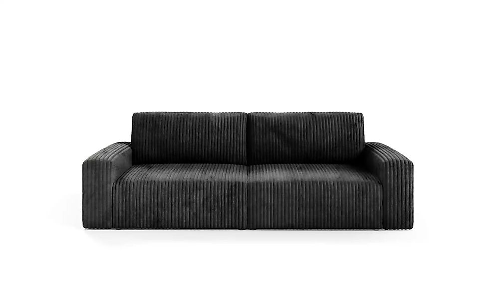 Einzelsofa  Fano ¦ schwarz ¦ Maße (cm): B: 244 H: 70 Polstermöbel > Sofas > günstig online kaufen