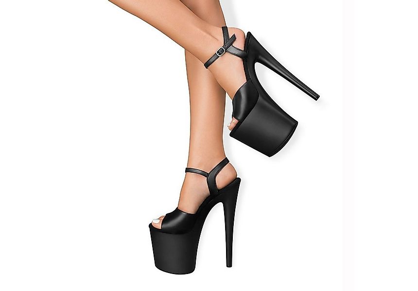 EIS EIS Absatzschuhe, Plateau-Sandalette, verführerisch, schwarze Heels T-S günstig online kaufen