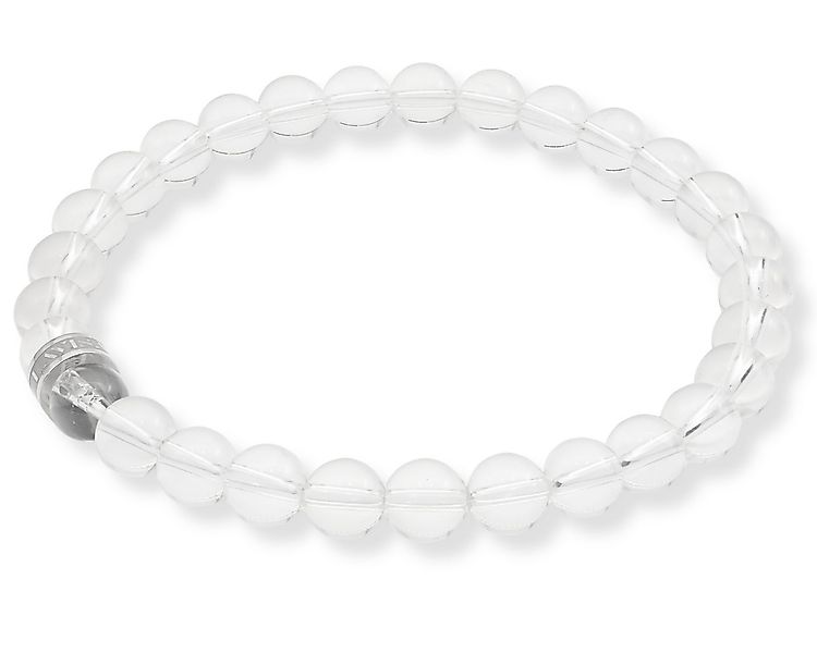 LAVISA Armband Armband 6mm Echte Edelstein Perlen, Kristalle, Heilsteine, O günstig online kaufen