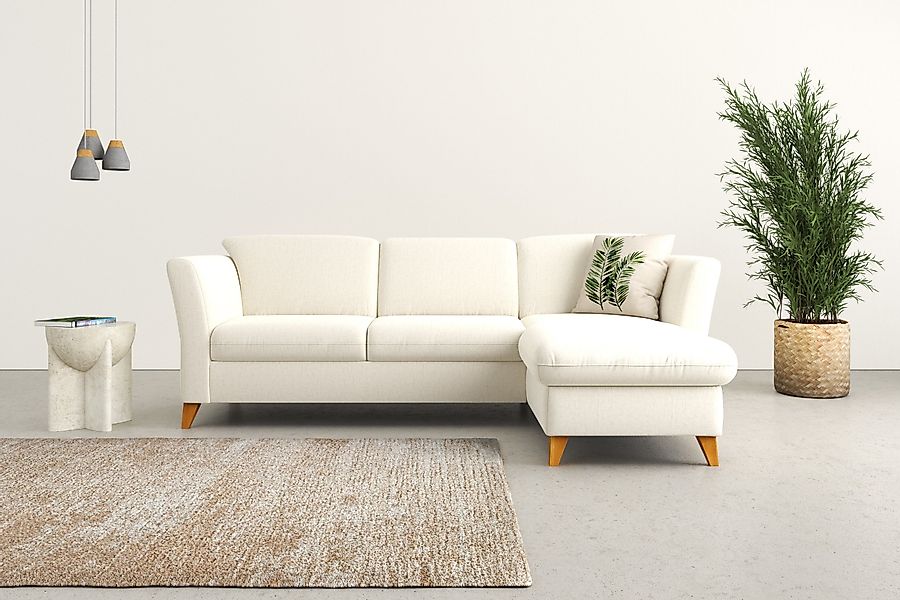 Home affaire Ecksofa Trelleborg L-Form, Federkern-Polsterung, günstig online kaufen