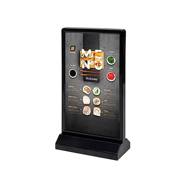 Showdown Displays Hängevitrine Showdown Displays LED T Aufsteller - A4 1/3 günstig online kaufen
