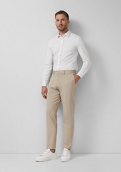 s.Oliver Chinos Hose S.OPURE s.O PURE: Anzughose mit feiner Webstruktur günstig online kaufen