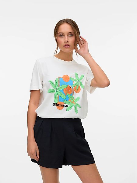 Vero Moda Kurzarmshirt "VMBETA METTE SS TOP BOX JRS GA" günstig online kaufen