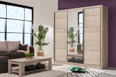 INOSIGN Schwebetürenschrank "Navara Kleiderschrank mit Spiegel Wäscheschran günstig online kaufen