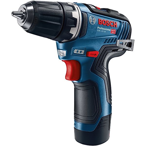 Bosch Professional Akku-Bohrschrauber GSR 12V-35, max. 1750 U/min, (Set), i günstig online kaufen