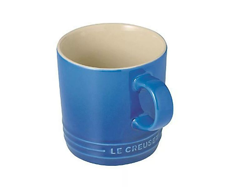 Le Creuset Tasse Becher Steinzeug Marseille Blau 350ml günstig online kaufen