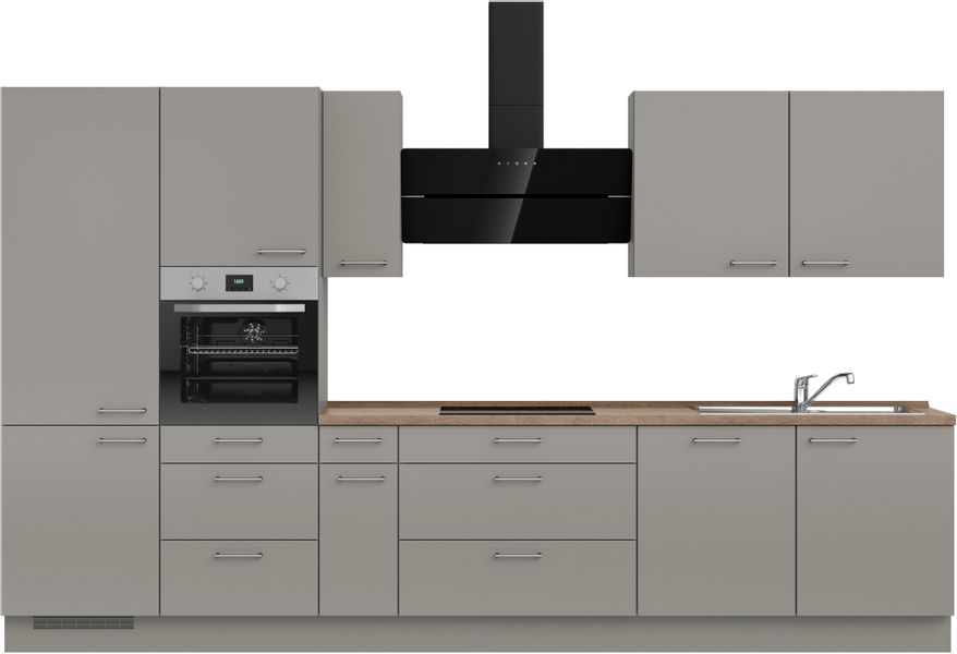 nobilia® Küchenzeile "Laser II", Ausrichtung wählbar, günstig online kaufen