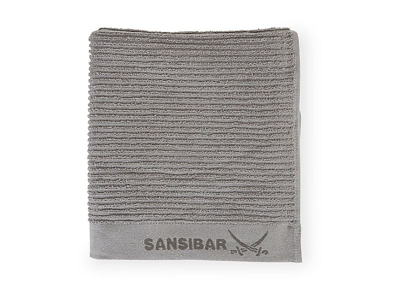 Sansibar Sylt Handtücher Handtuch SANSIBAR COAST LB 100x50 cm grau Handtüch günstig online kaufen
