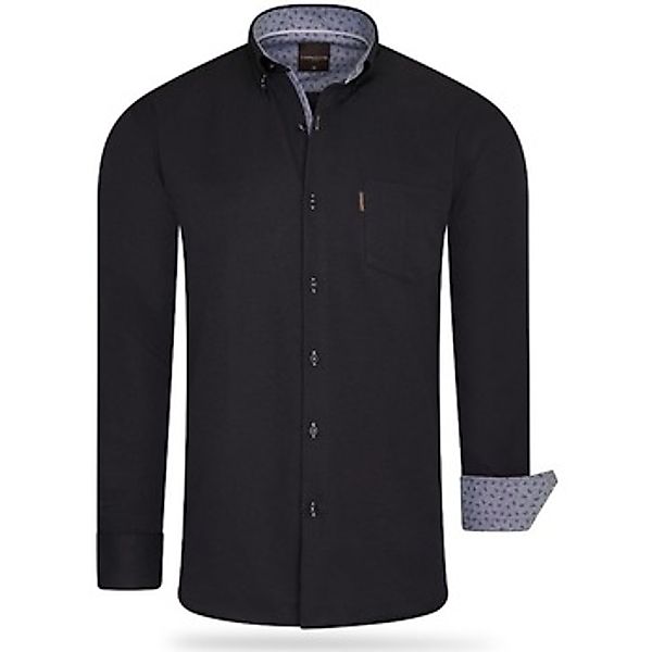 Cappuccino Italia  Blusen Regular Fit Overhemd Black günstig online kaufen