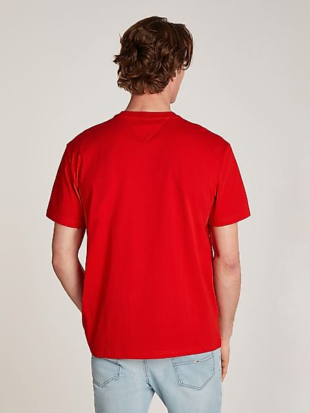 Tommy Jeans T-Shirt "TJM REG LINEAR LOGO TEE EXT", mit Markenlabel günstig online kaufen