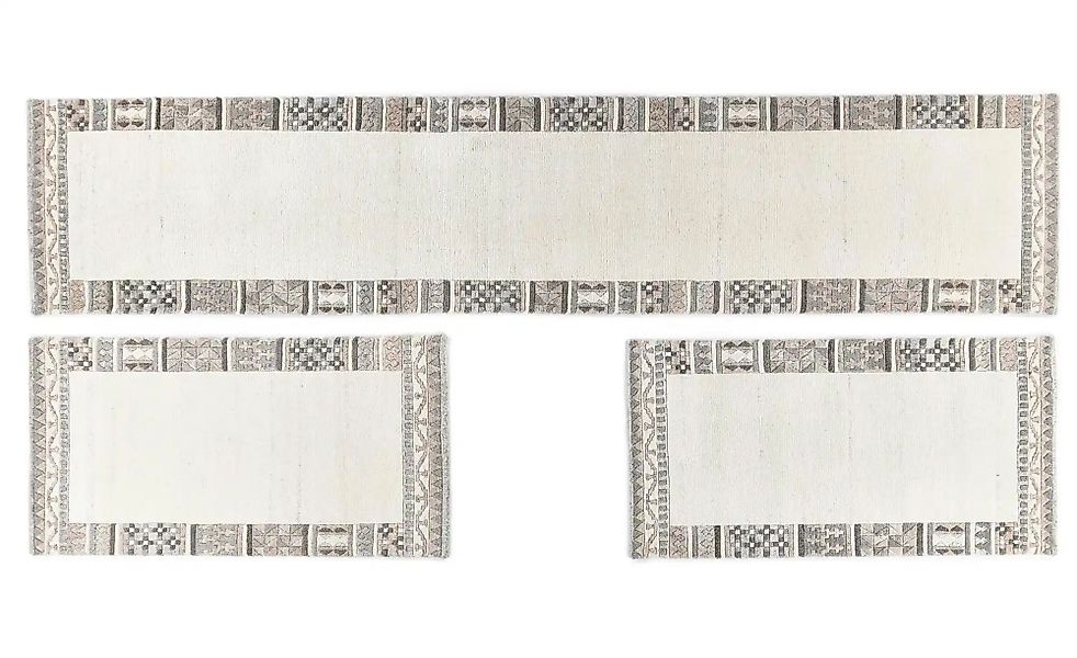 THEKO Bettumrandung "Royal Natur 5040" Höhe 12 mm 3 Stk. tlg. Bettvorleger, günstig online kaufen