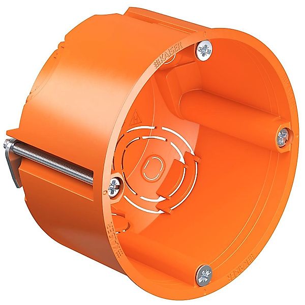 Kaiser Hohlwand-Gerätedose 9063-02 Orange Pack 25 Stück günstig online kaufen