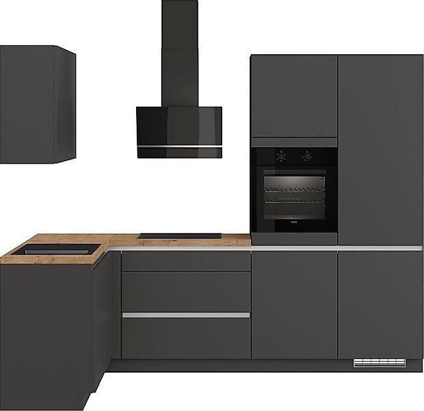 IMPULS KÜCHEN Winkelküche »"Dublin", Ausrichtung wählbar, Schubkästen mit S günstig online kaufen