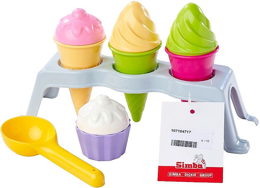 SIMBA Sandform-Set Outdoor Spielzeug Sand & Strand Eisständer 107104717 günstig online kaufen