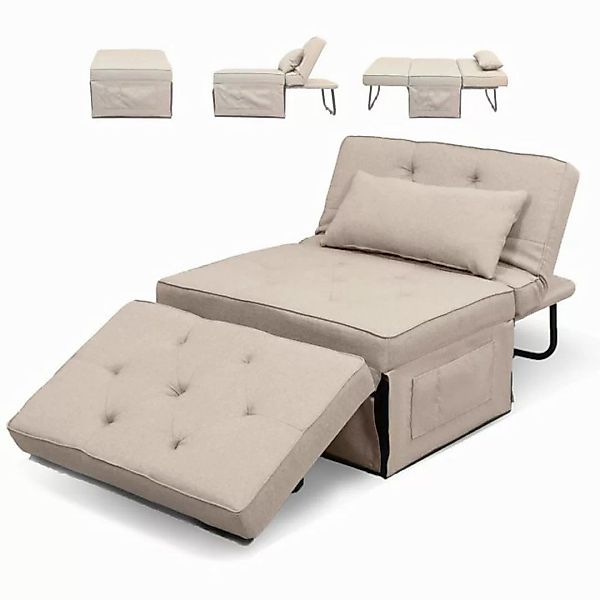 FLEXISPOT Schlafsofa Relaxsessel mit Liegefunktion, Loungesessel, Ottoman, günstig online kaufen