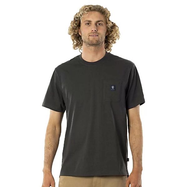 Rip Curl Searchers Stripe Kurzärmeliges T-shirt L Washed Black günstig online kaufen