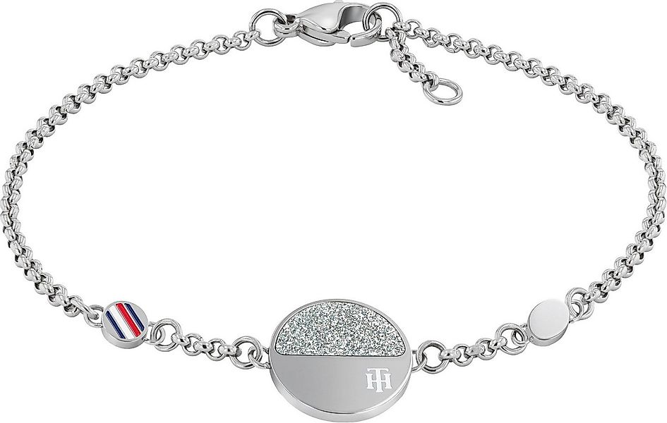 Tommy Hilfiger Armband Schmuck Edelstahl Armschmuck DRESSED UP, mit Emaille günstig online kaufen