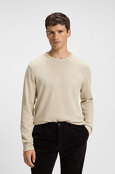 BOSS ORANGE Langarmshirt Tempesto mit BOSS-Stickerei günstig online kaufen