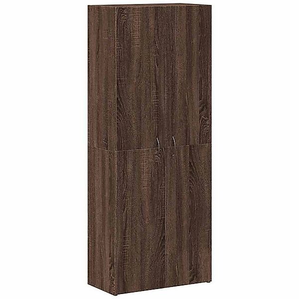 vidaXL Aktenschrank Aktenschrank Braun Eichen-Optik 60x32x153 günstig online kaufen
