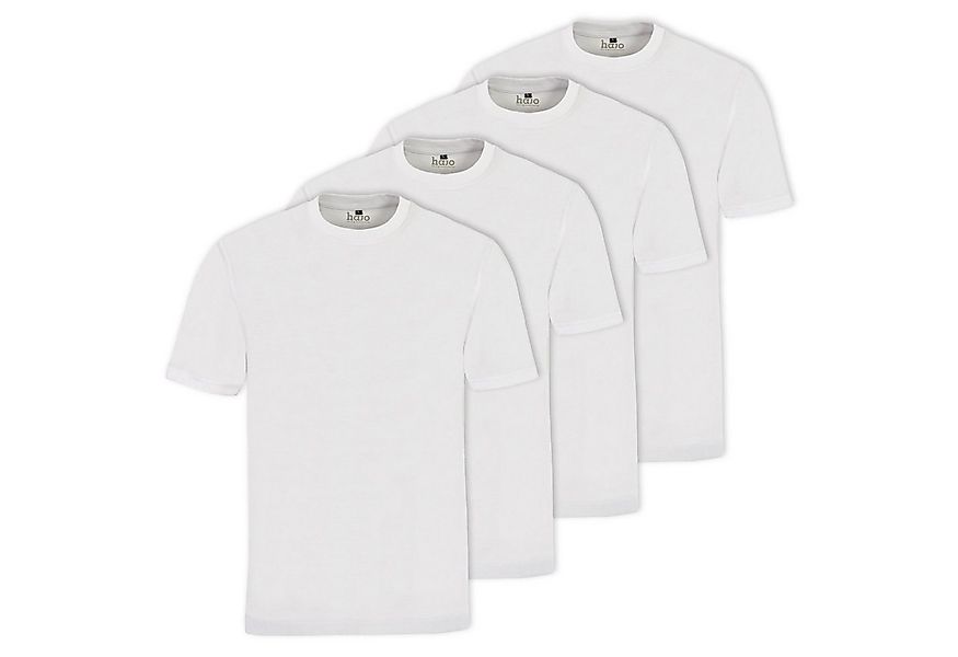 Hajo T-Shirt Herren T-Shirt 4er Pack Baumwolle (Packung, 4er Pack) günstig online kaufen