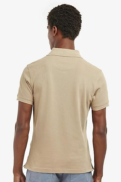 Barbour Tartan Pique Poloshirt Beige - Größe XL günstig online kaufen
