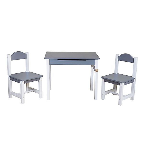 TikTakToo Kindersitzgruppe Aufklappbarer Kindertisch mit Papierrolle günstig online kaufen