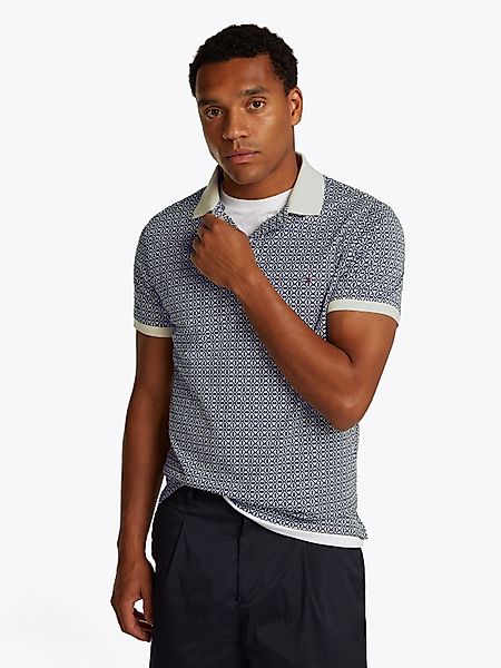 Tommy Hilfiger Poloshirt INTERLOCK AOP REG günstig online kaufen