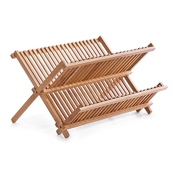 Zeller Geschirrabtropfständer Bambus 25 cm x 35 cm x 42 cm Natur günstig online kaufen