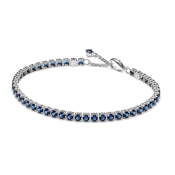 Pandora Tennisarmband Tennis- Silber Funkelndes Blau günstig online kaufen